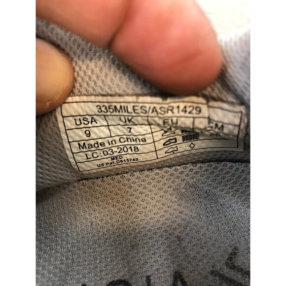 Vionic 335 Miles ASR1429 Women's 9 Gray Mesh Lace Up Low-Top Athletic Sneaker - Picture 7 of 9